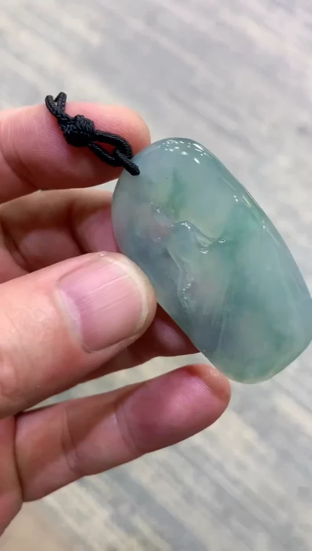 颈饰未镶嵌翡翠天然A货翡翠