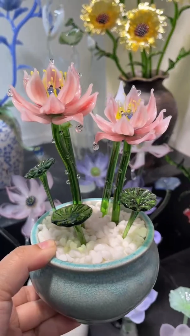 琉璃02荷花