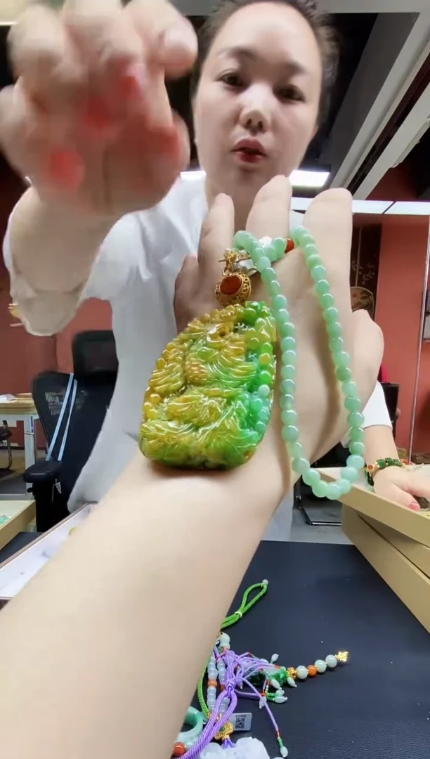颈饰未镶嵌翡翠翡翠吊坠