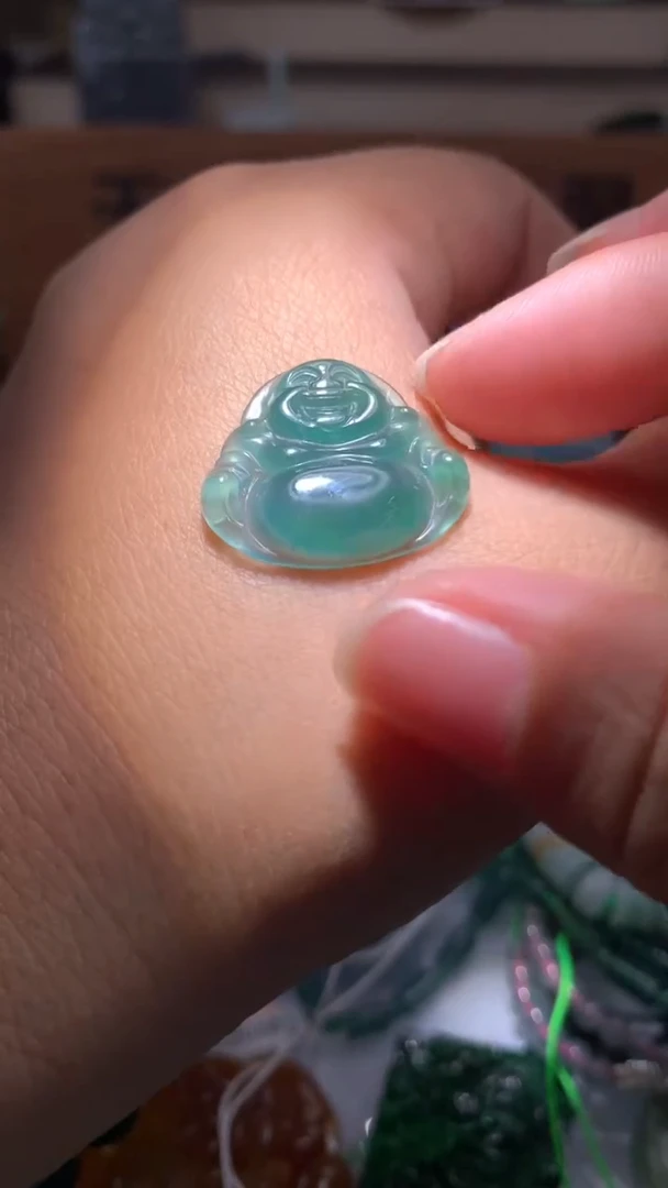 【闪购商品】翡翠颈饰未镶嵌保真天然A货翡翠