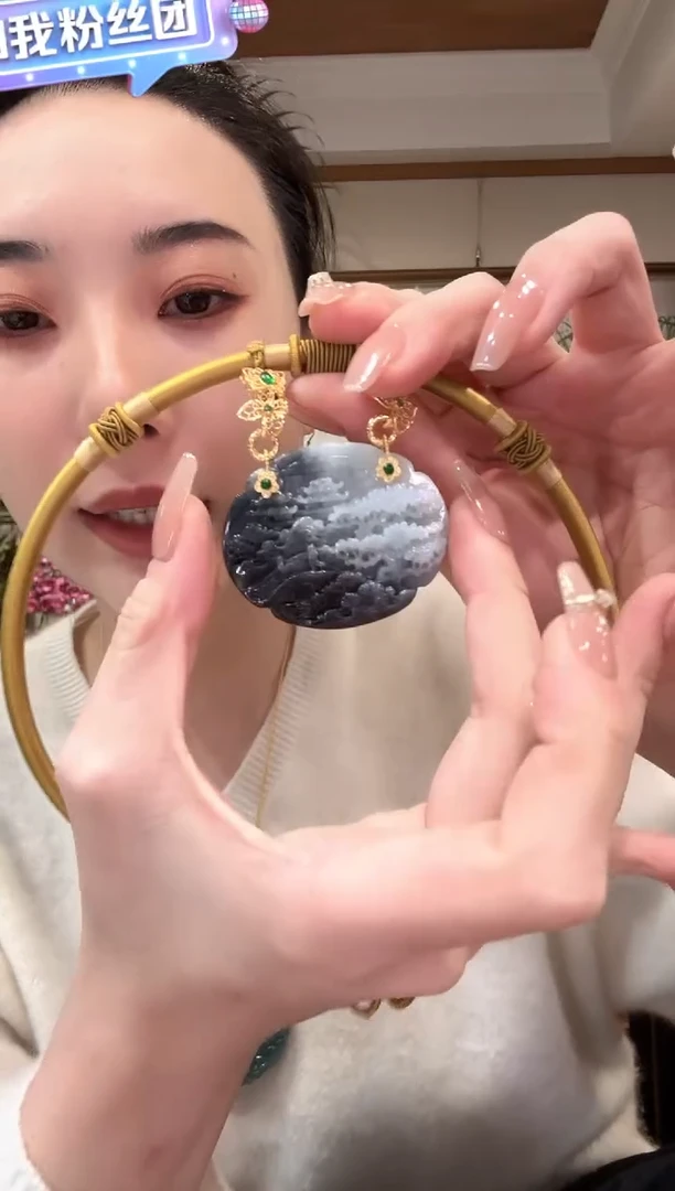 【闪购商品】翡翠颈饰未镶嵌国风