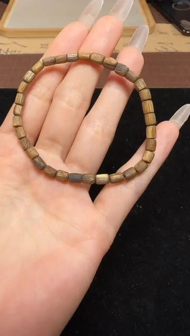 沉香碎屑沉香362号桶珠勾丝粉末多样性发一0502