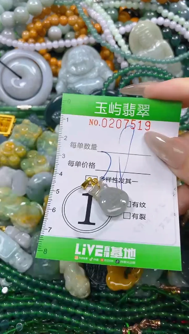 颈饰未镶嵌翡翠闪购0207519