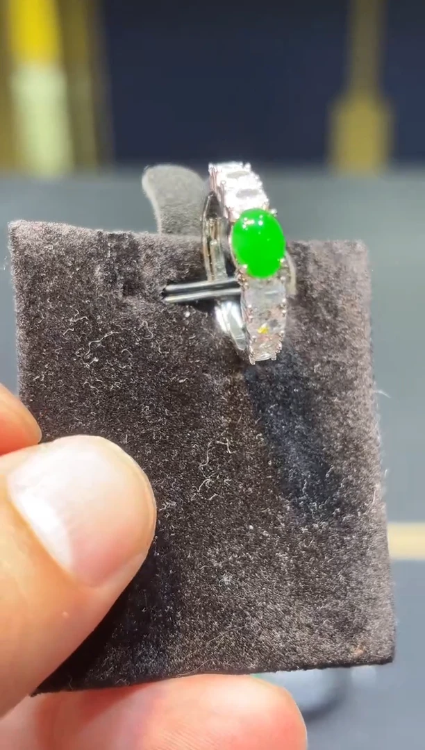 未镶嵌戒指翡翠0000