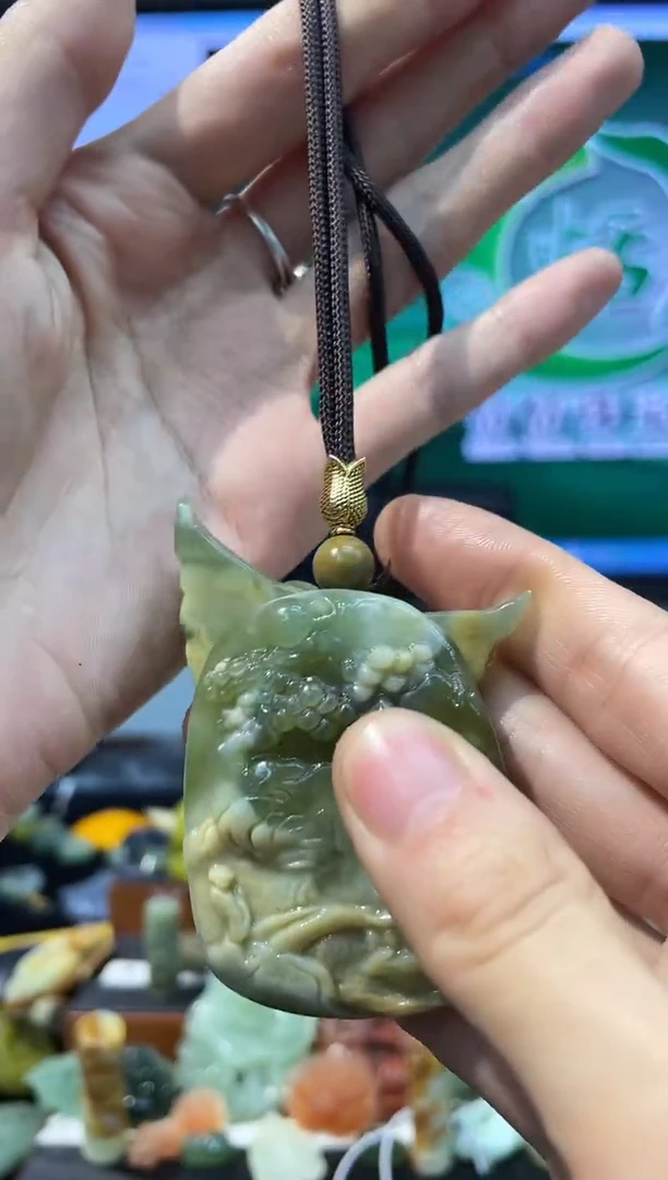 【闪购商品】岫玉吊坠未镶嵌·