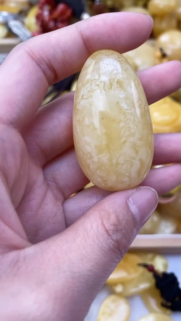 裸石琥珀未镶嵌天然琥珀蜜蜡