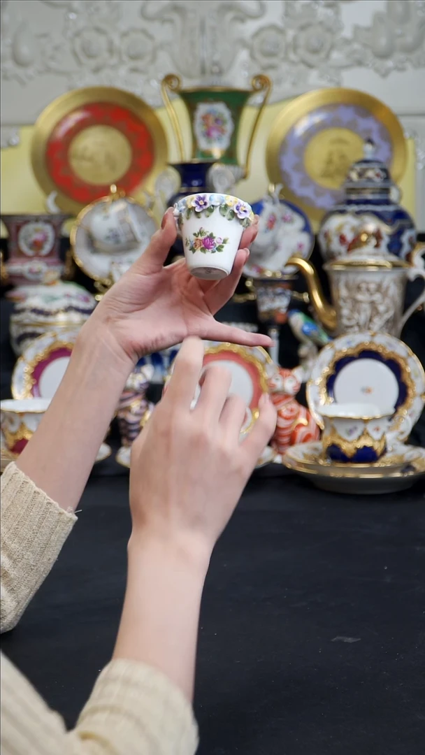 骨瓷婷婷中古器物如图所示78