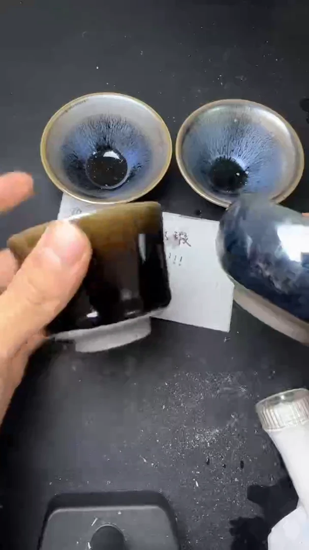 【闪购商品】茶盏建窑建盏微瑕茶器149