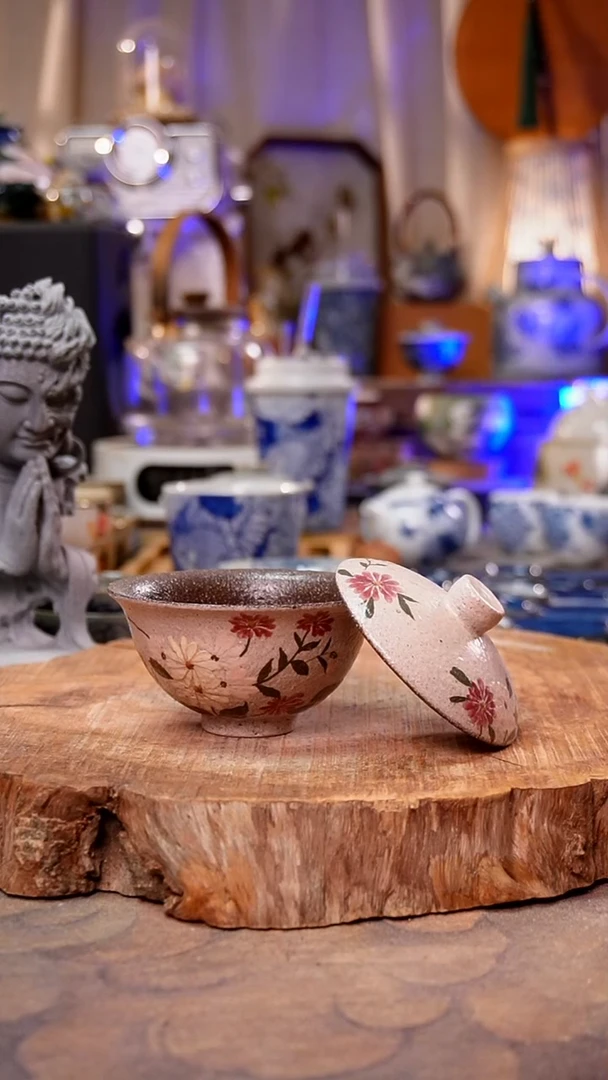 杯子雏菊手工手绘手工手绘