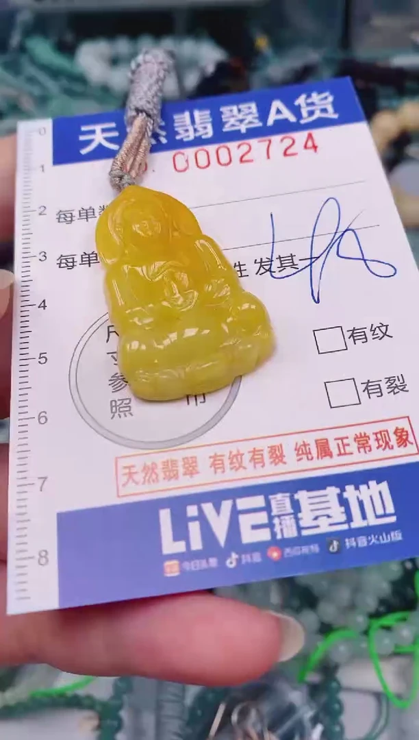 颈饰未镶嵌翡翠00002724