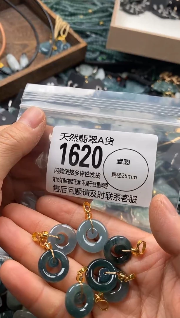 【闪购商品】翡翠颈饰未镶嵌多样性发其一1620