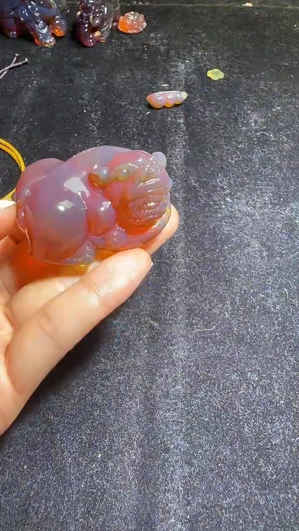 琥珀颈饰未镶嵌29
