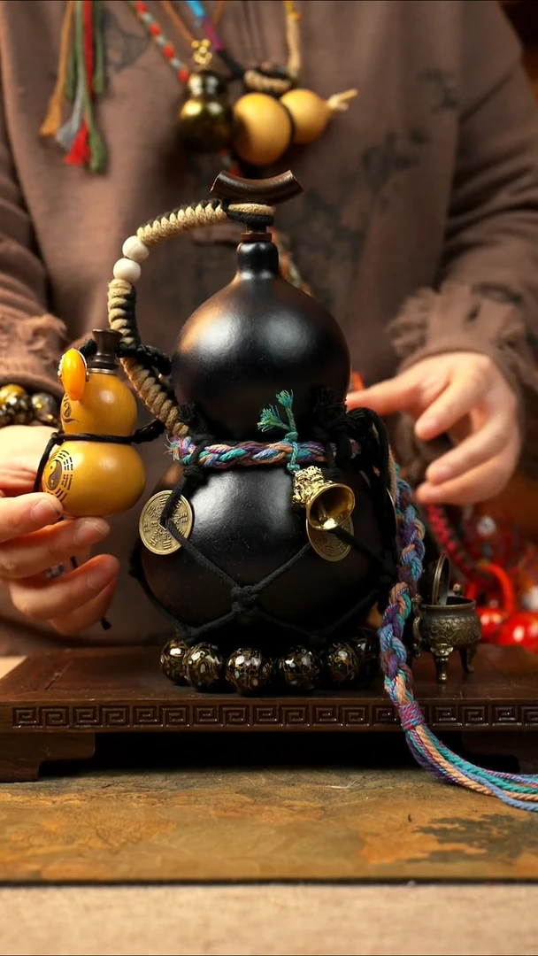 280大漆一物一拍记葫堂出品【不带手串】