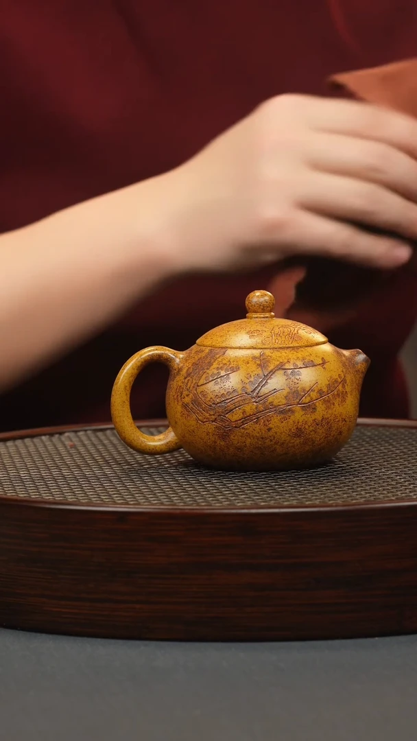 【闪购商品】紫砂茶壶龙骨金砂西施壶