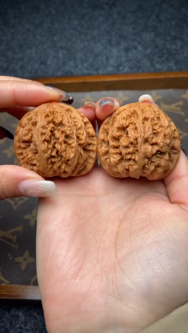 把件文玩核桃B17号48尺粗筋