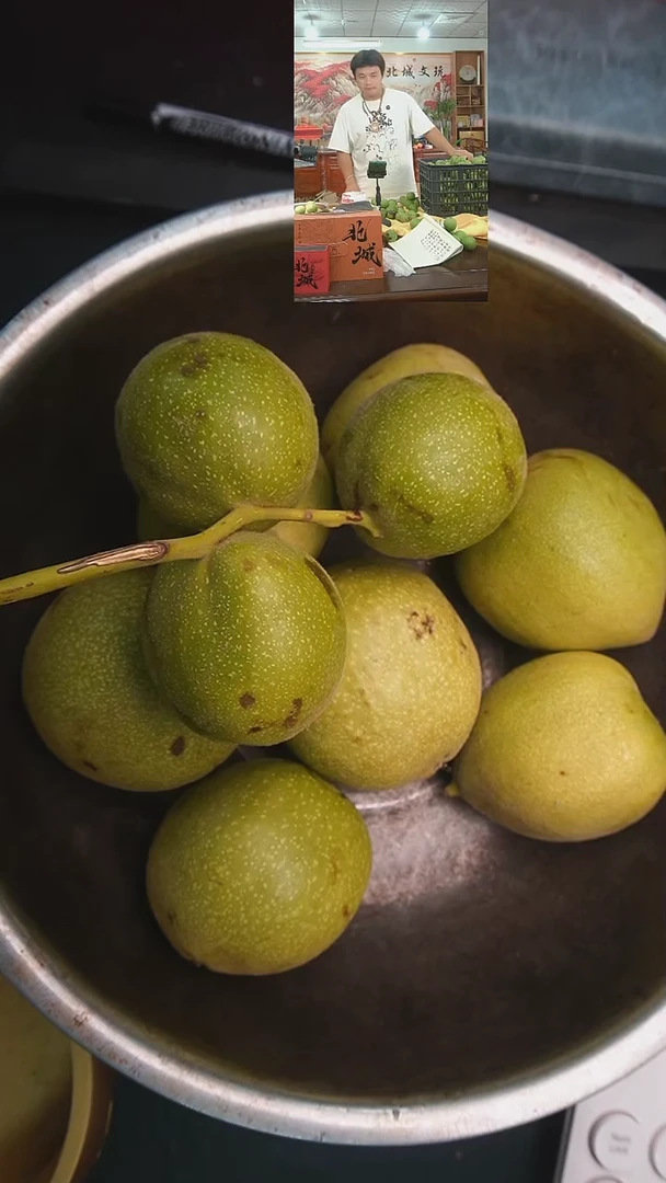 文玩核桃把件10号青皮鸡心3个官帽4个盘山3个（发货不退不换）