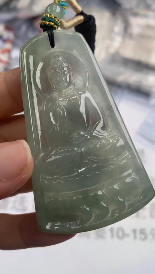 未镶嵌挂件翡翠303240     多人