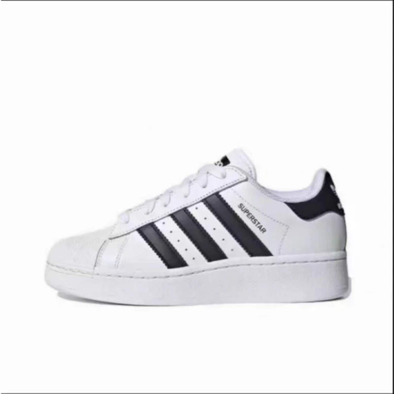 【达人专属】金贝壳头TIFIC男女款2025适配休闲三杠鞋