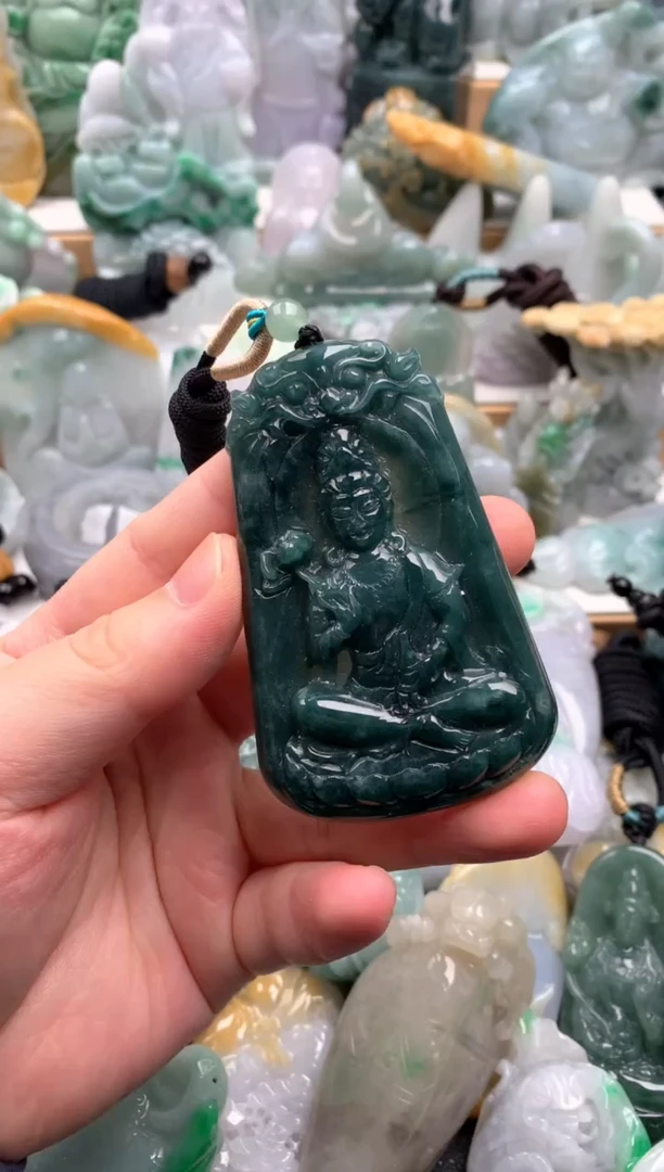 吊坠(不含链)未镶嵌翡翠1