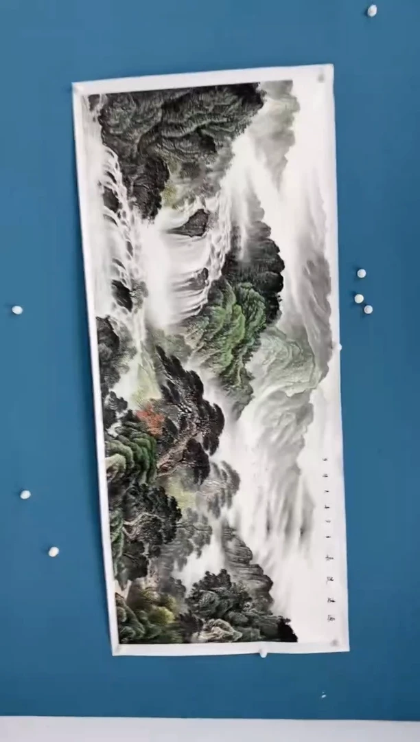 【闪购商品】国画1.25-王夫怀-八尺山水70