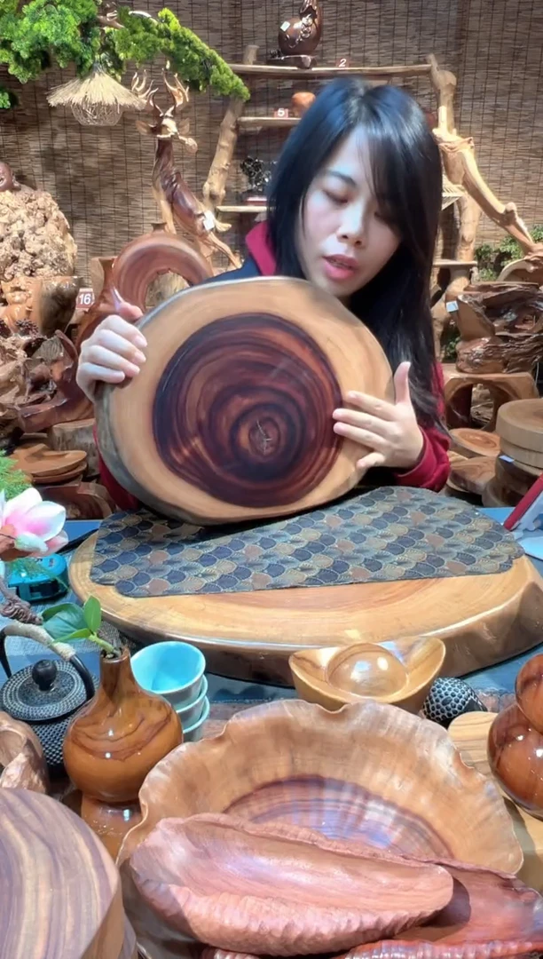 木香樟木-自然边干泡40*28*4