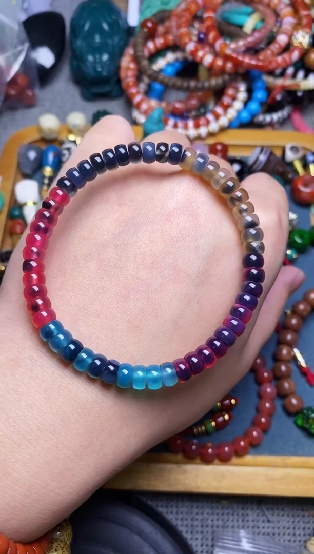 【闪购商品】树脂制品直切多宝单圈药片卡6mm