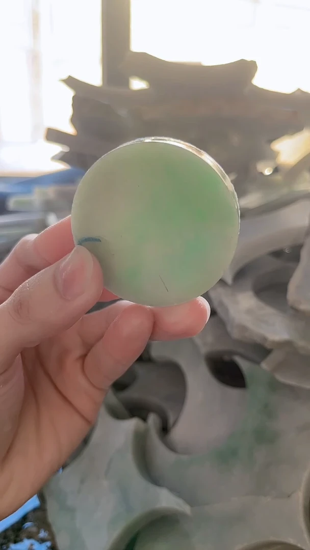 裸石翡翠文****司缅甸翡翠A货1497