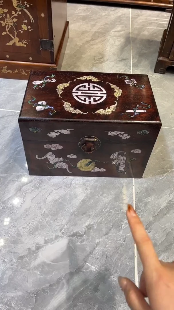 木五福临门收纳箱