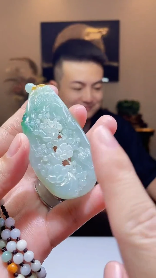 未镶嵌定制翡翠吊坠110