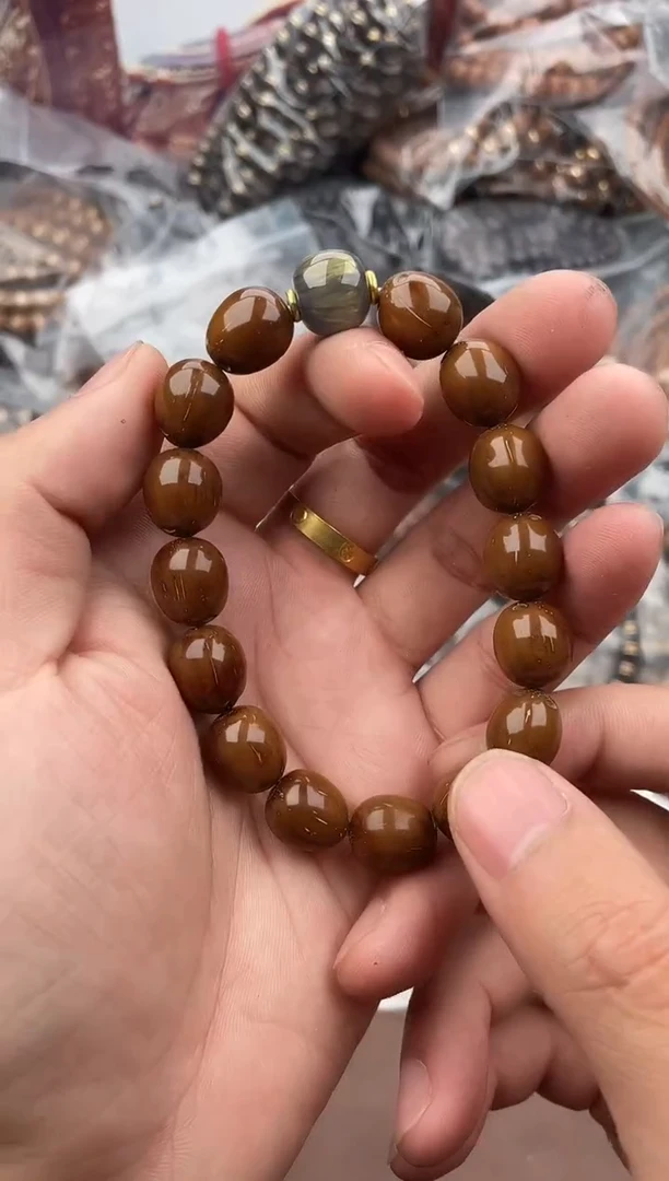 手串紫金鼠3号枣珠