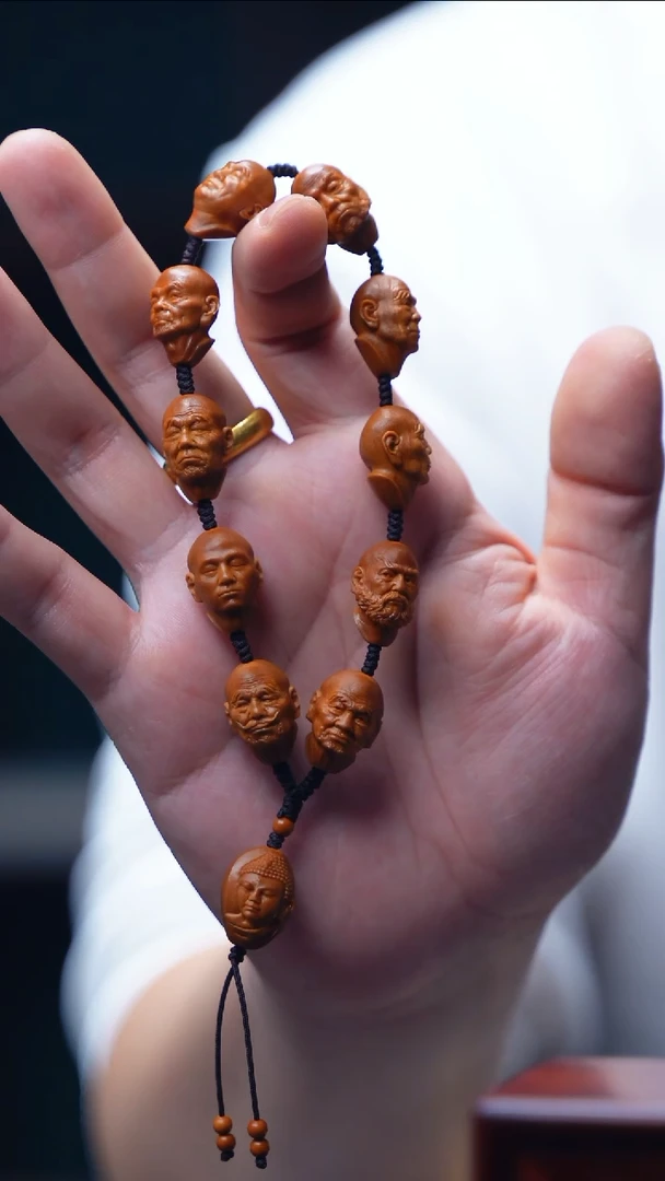 【闪购商品】橄榄核手串/手链写实【十大弟子】