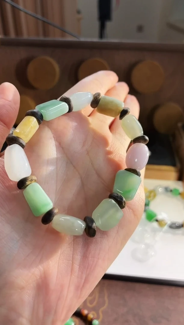 未镶嵌手链翡翠手链