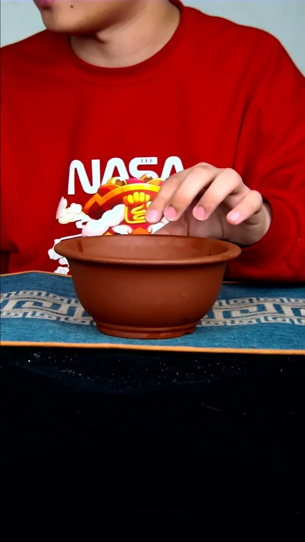 【闪购商品】紫砂花盆13.5*6.5内径紫砂花盆