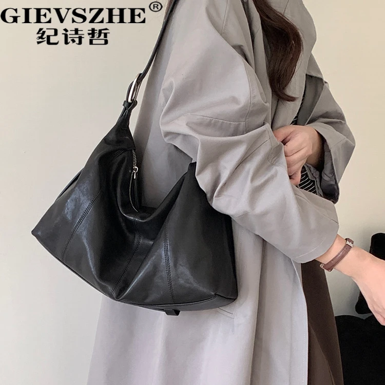 纪诗哲包包女款hobo包大容量2025新款单肩托特包送老婆生日礼物