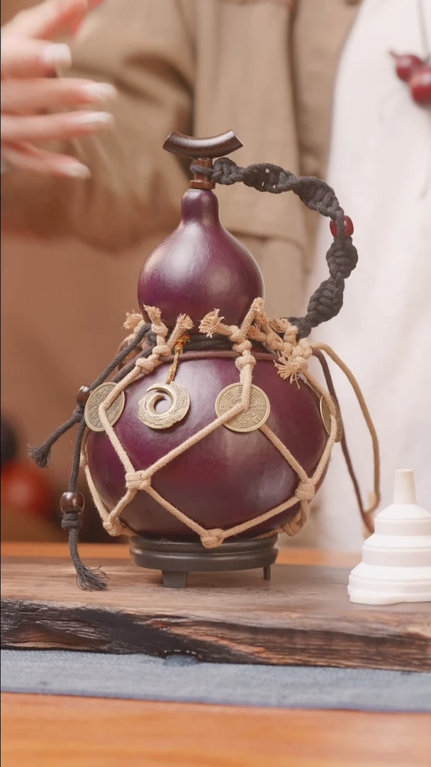 719号链接精品大漆葫芦现货现发[一物一拍]