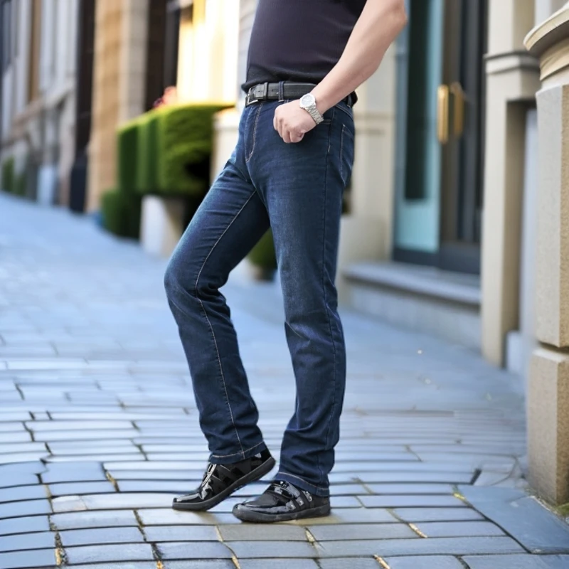 凯凯优选 棉柔秋冬保暖牛仔裤 男女同款 很舒适