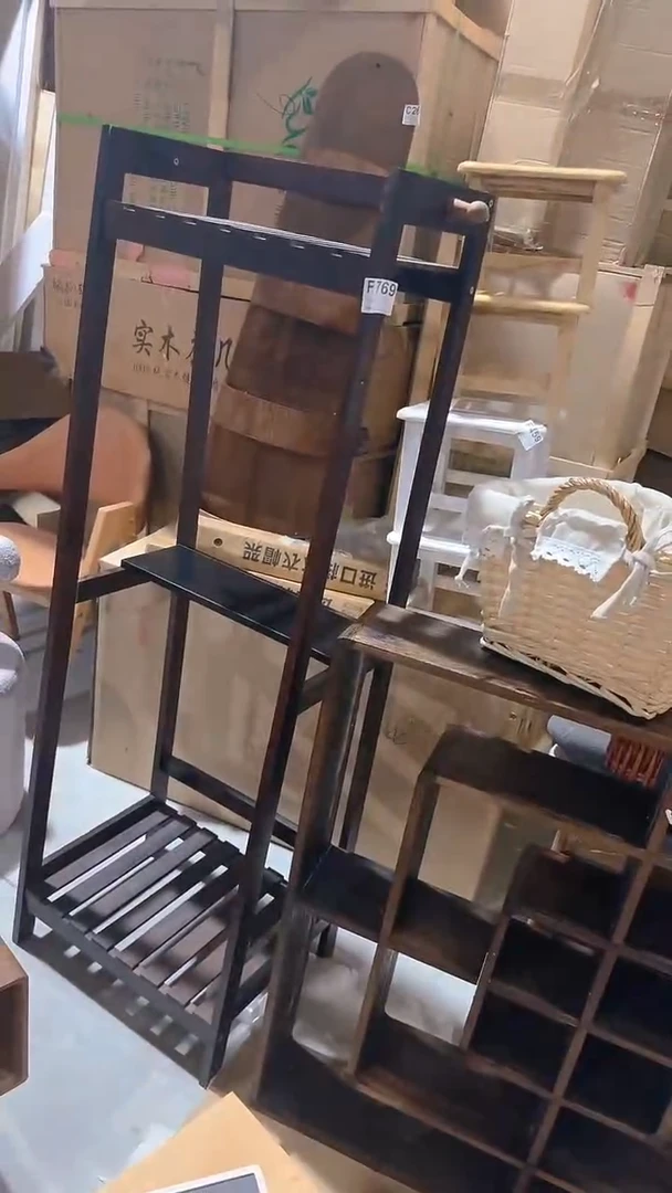 木（非红木类）衣帽架缺棍瑕疵处理