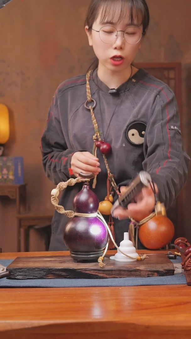 2号链接精品大漆葫芦现货现发[一物一拍]