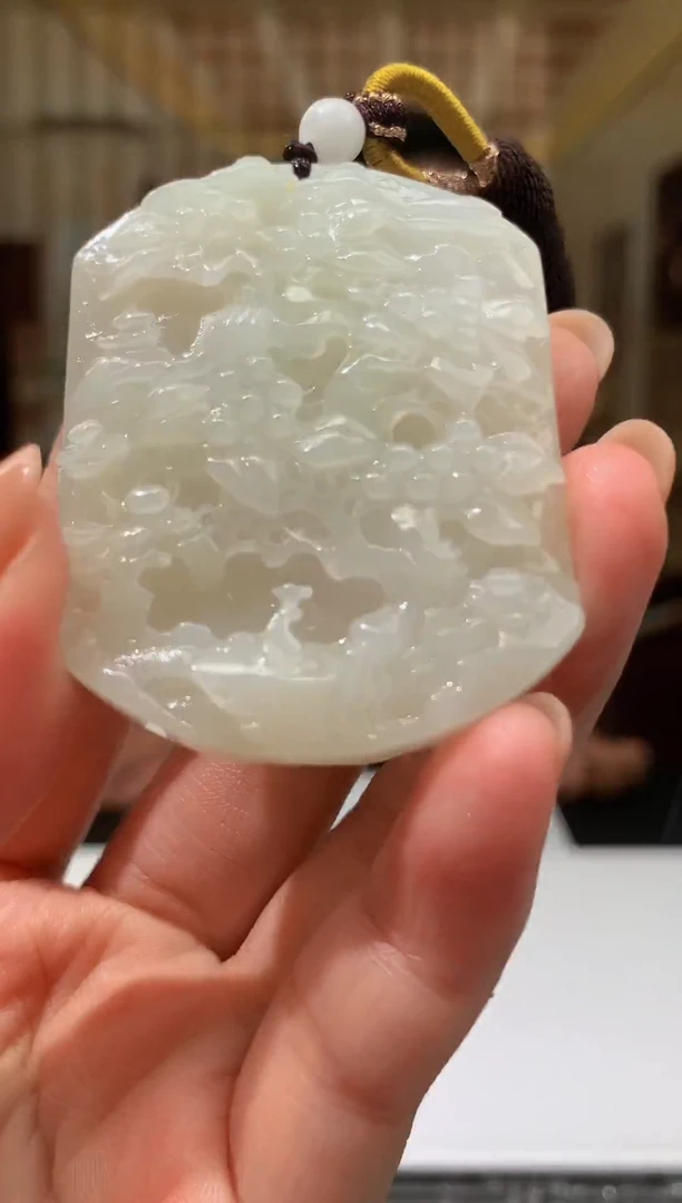 颈饰未镶嵌和田玉101032多样性发一