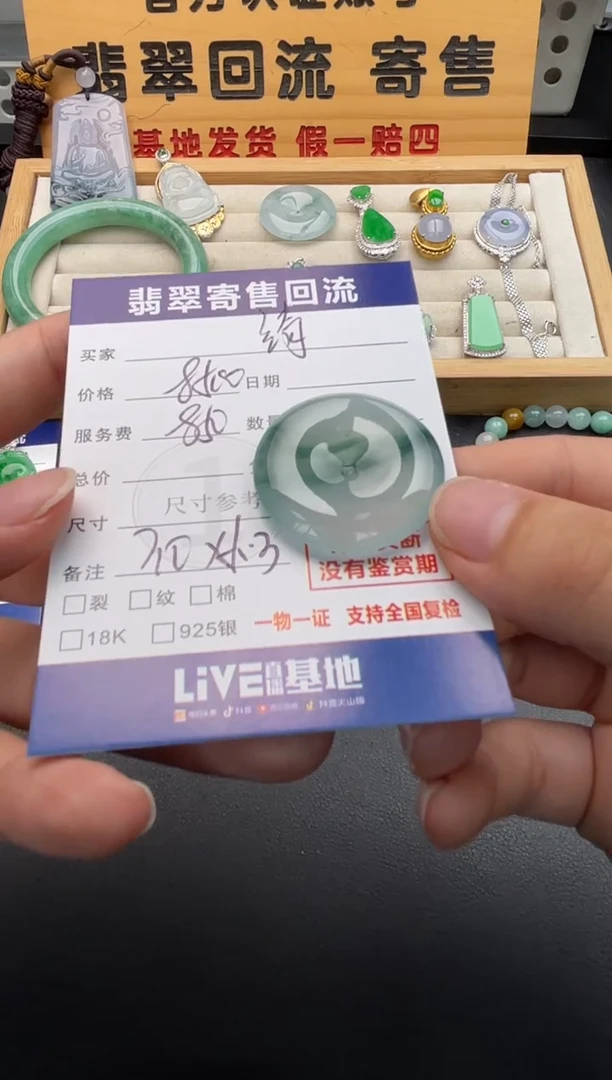 颈饰未镶嵌翡翠H****绮10146750