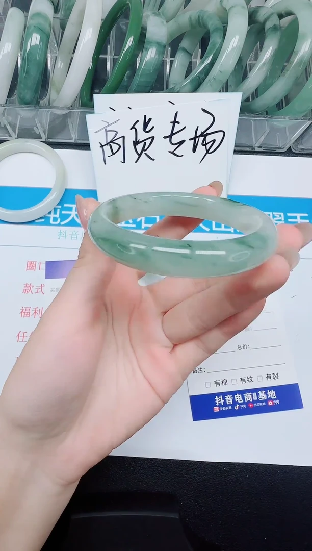 未镶嵌手镯石英质玉282-52.7