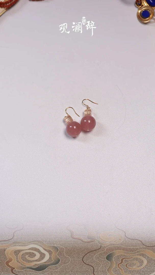 【闪购商品】水晶耳环银S925镶嵌耳环