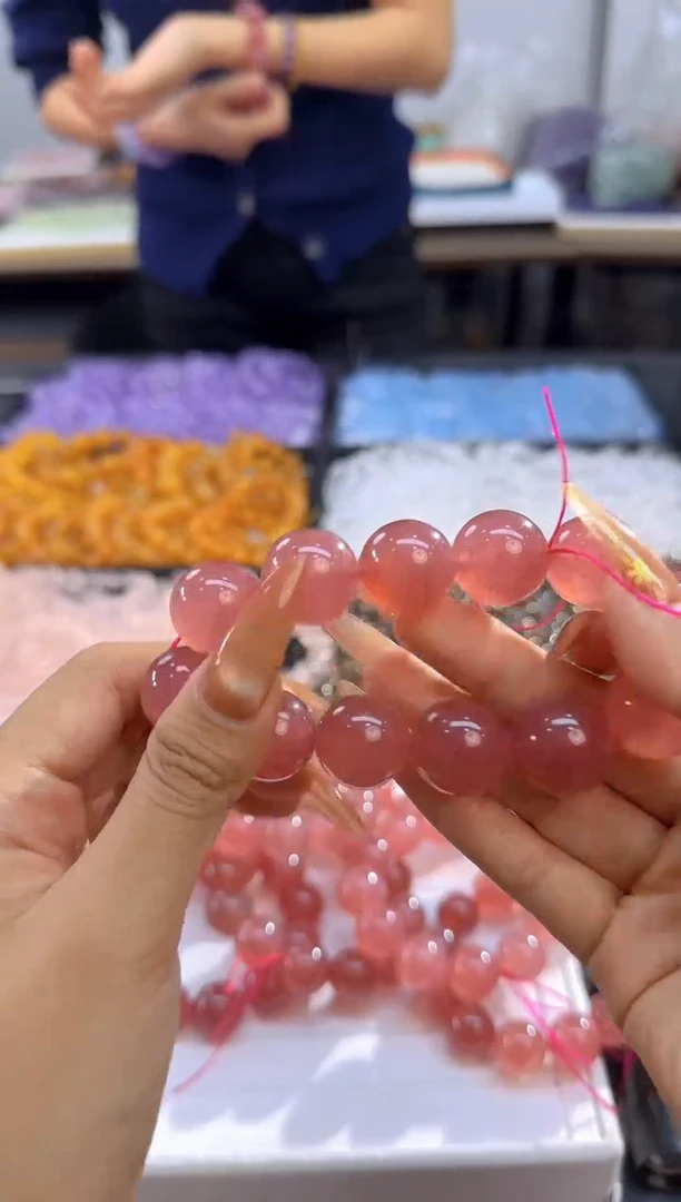 【闪购商品】水晶手串未镶嵌082/多样性发其一/卡18