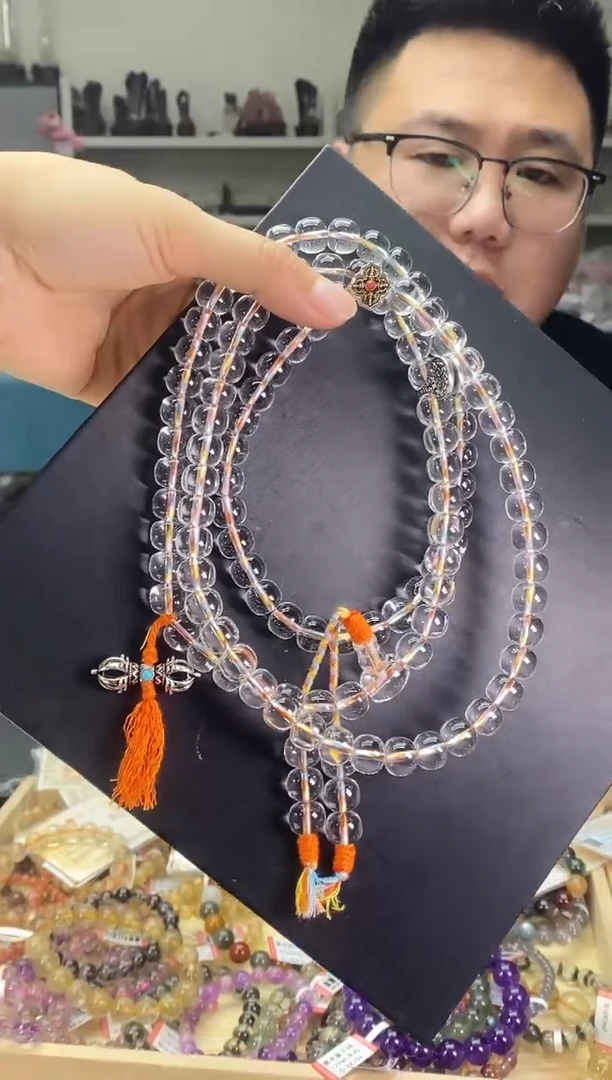 【闪购商品】水晶108颗10/082未镶嵌多样性发一件