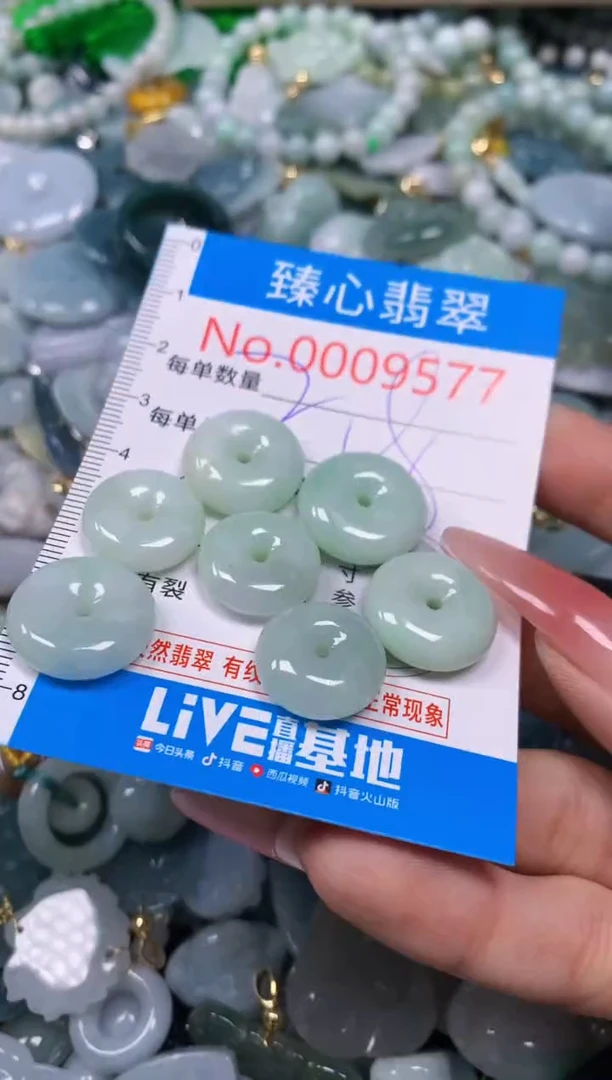 【闪购商品】翡翠颈饰未镶嵌含绳0009577