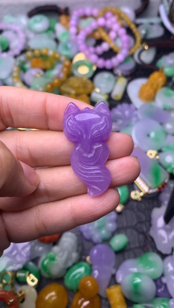 颈饰未镶嵌翡翠缅甸翡翠吊坠