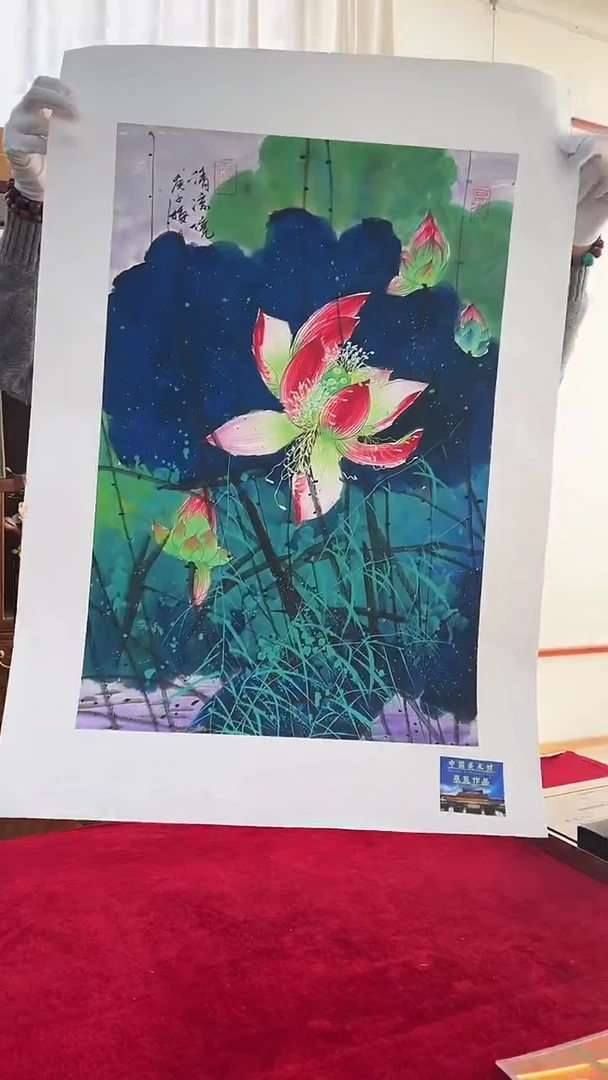 国画梅清绘画2.7pc花鸟