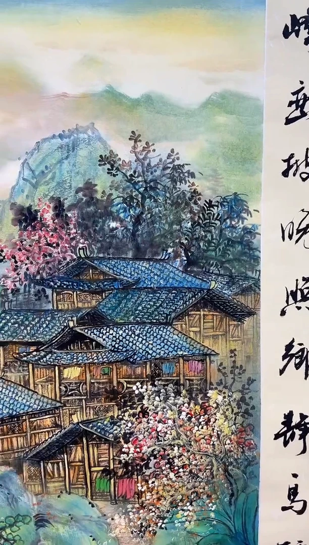 国画画家陆远华纯手绘原作
