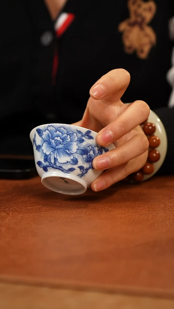 【闪购商品】杯景德镇青花主人杯