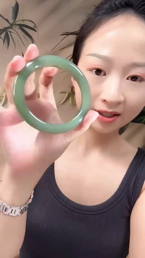 和田玉手镯未镶嵌手镯56/57